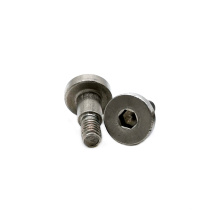 Stainless Steel ss304 / 316 A2-70 slotting Flat Head Shoulder Machine Screw